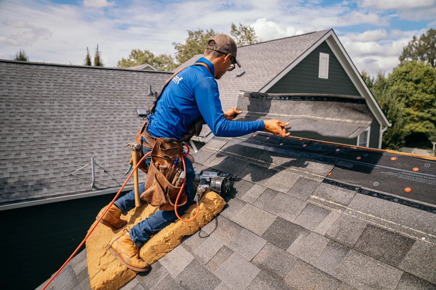 Commercial roof inspection documented in Sheffield Park