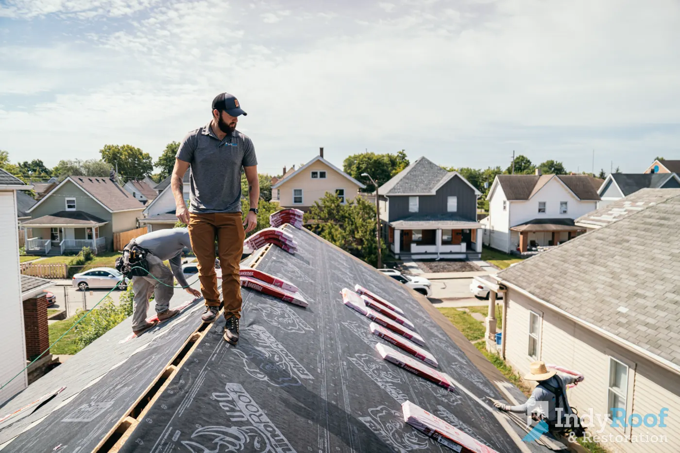 Flashing and seam work in Sheffield Park